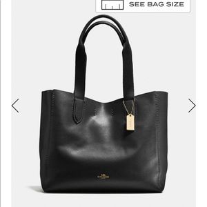 Coach Black Derby Tote